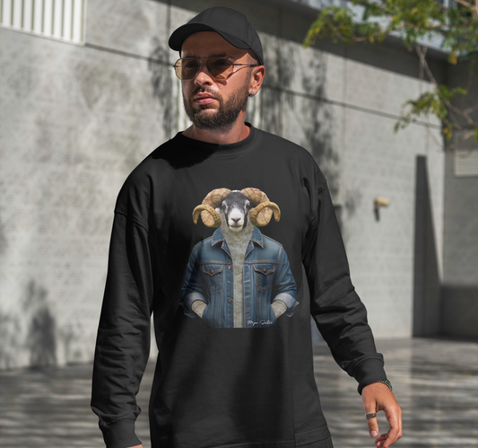 Ram | Men's Ultra Cotton T-Shirts - Long Sleeve